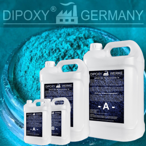 Epoxidharz + Effekt-Pigment-Blau 03 Gießharz Epoxy...