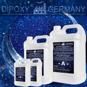 Epoxidharz + Effekt-Pigment-Blau 05 Gießharz Epoxy...