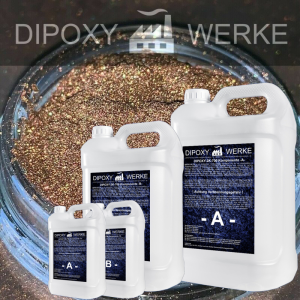 Epoxidharz + Effekt-Pigment-Braun 01 Gießharz Epoxy...