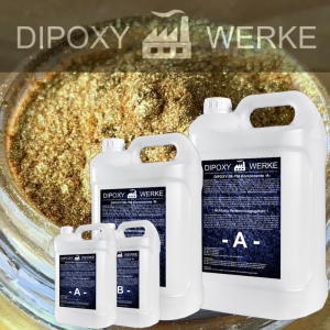 Epoxidharz + Effekt-Pigment-Gold 01 Gießharz Epoxy...