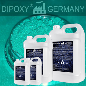Epoxidharz + Effekt-Pigment-Grün 03 Gießharz...