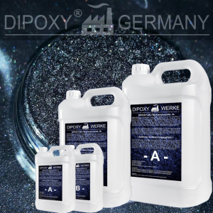 Epoxidharz + Effekt-Pigment-Schwarz02 Gießharz...