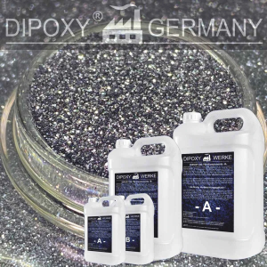 Epoxidharz + Effekt-Pigment-Schwarz04 Gießharz...