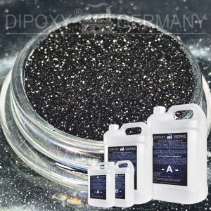 Epoxidharz + Effekt-Pigment-Schwarz05 Gießharz...