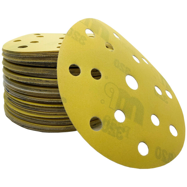 50x 150mm ponceuse excentrique Disques abrasifs velcro Disque abrasif excentrique P320