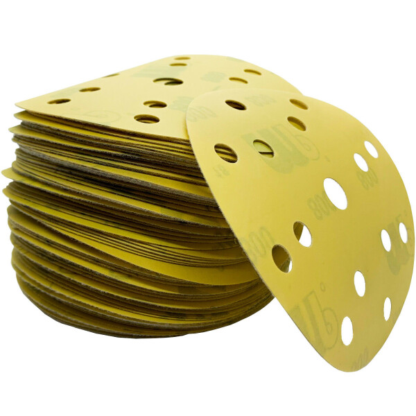50x 150mm ponceuse excentrique Disques abrasifs velcro Disque abrasif excentrique P800
