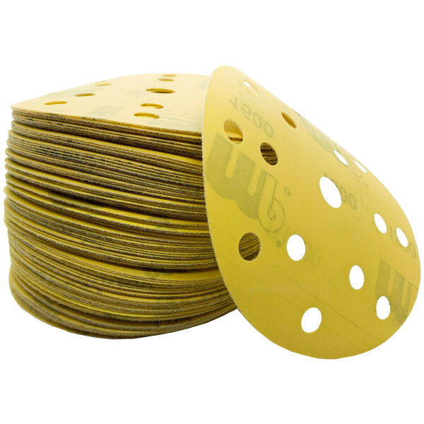 50x 150mm ponceuse excentrique Disques abrasifs velcro Disque abrasif excentrique P1500