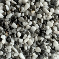 Kit de tapis de pierre en résine époxy pour lintérieur et lextérieur (env. 224 kg / 16-20 m²) | 16 couleurs | 200 kg de gravier de marbre 2-4 mm + 24 l, liant à base de résine époxy 2K | Pour balcons, terrasses, escaliers, garages