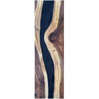 Epoxidharz Treppenstufe Massivholz Walnu gallery