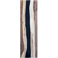 Epoxidharz Treppenstufe Massivholz Walnu gallery