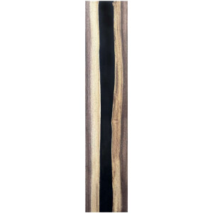 Epoxidharz Treppenstufe Massivholz Walnuss Schwarz River...