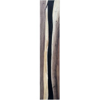 Epoxidharz Treppenstufe Massivholz Walnuss Schwarz River...