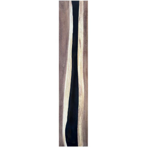 Epoxidharz Treppenstufe Massivholz Walnuss Schwarz River...