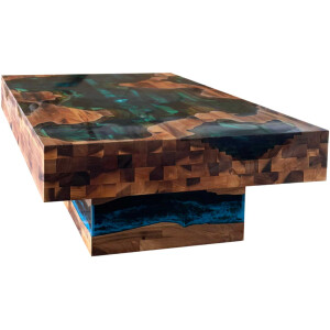 Table en résine époxy River Table Kit...