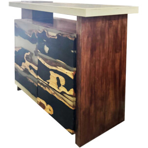 Armoire en résine époxy