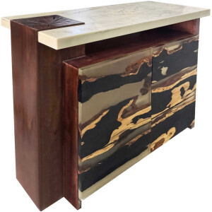 Armoire en résine époxy