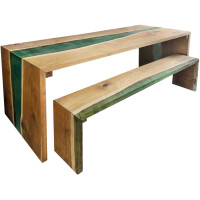 Table River en résine épox gallery