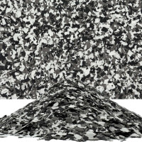 Résine époxy, copeaux colorés, revêtement de sol, garage, copeaux antidérapants, 1-5 kg