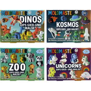 Gips Bastelset Kinder Figuren Gießen Bemalen...