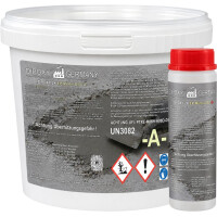 Mortier époxy 2K pour béton, chape & sol avec quartz - réparation & rebouchage | DIPOXY