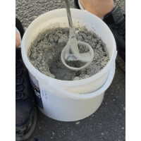 Mortier époxy 2K pour béton, chape & sol avec quartz - réparation & rebouchage 10 kg Sable naturel | DIPOXY