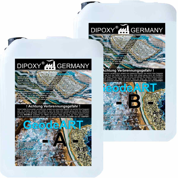 DIOPXY-2K-4000 GeodeART EP Résine époxy+durcisseur épais 2K Geode ART Wave Epoxy resin 1A