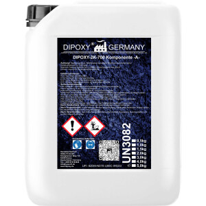 Resine epoxy transparente colle a bois résine peinture sol garage 2K-700 - 6kg(4kgA+2kgB)