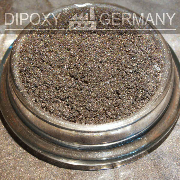 Pigments à effet résine époxy Pearl 04 Marron Pigment coloré époxy Poudre pigmentaire