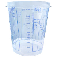 Gobelets mélangeurs & mesureurs 2300ml, 10 pièces