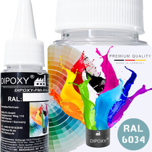 Dipoxy-PMI-RAL 6034 TURQUOISE PASTEL Pâte...