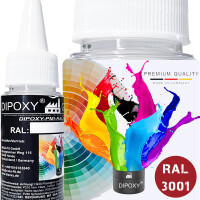 Dipoxy-PMI-RAL 3001 ROUGE SIGNAL Pigment de base...