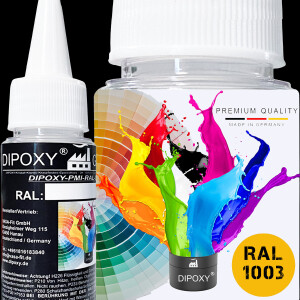 Dipoxy-PMI-RAL 1003 JAUNE SIGNAL Pigment de base...