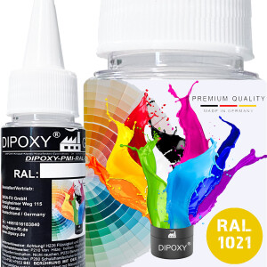 Dipoxy-PMI-RAL 1021 JAUNE RAPS Pâte pigmentaire de...
