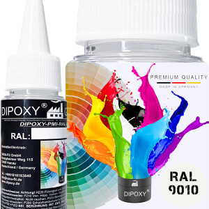 Dipoxy-PMI-RAL 9010 BLANC PUR Pâte pigmentaire de...