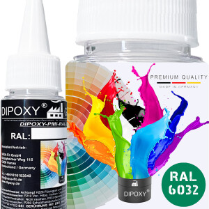 25g Dipoxy-PMI-RAL 6032 SIGNALGRÜN Extrem hoch...