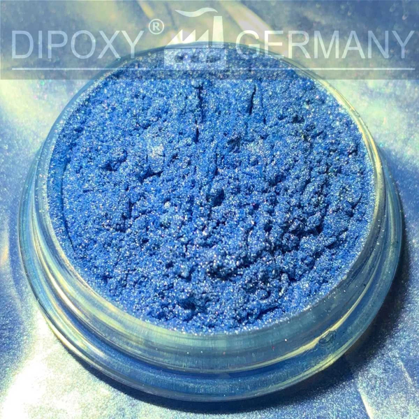 Pigments à effet résine époxy Pearl 08 Bleu Pigment coloré époxy Poudre pigmentaire