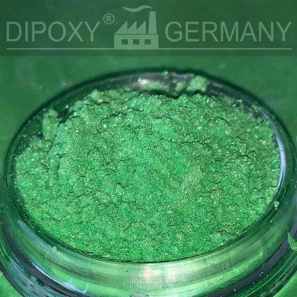 Pigments à effet résine époxy Pearl 01 Vert Pigment coloré époxy Poudre pigmentaire