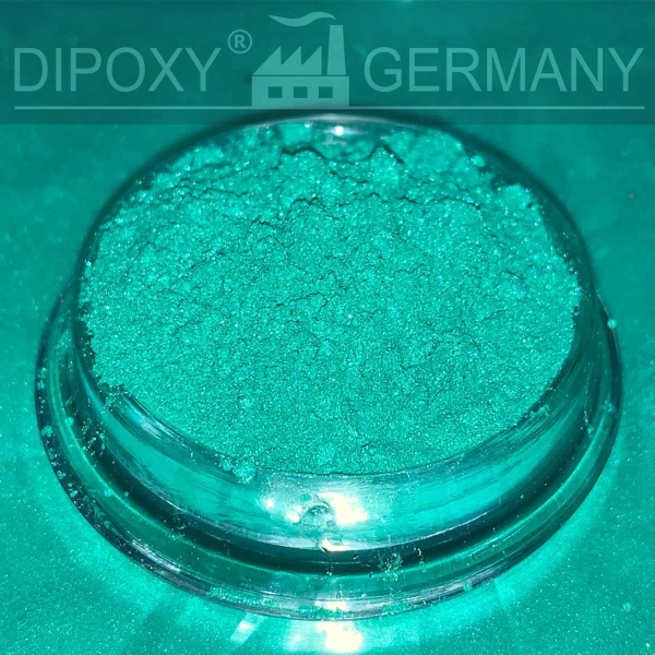 Pigments à effet résine époxy Pearl 03 Vert Pigment coloré époxy Poudre pigmentaire 5g