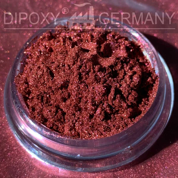 Pigments à effet résine époxy Pearl 04 Rouge Pigment coloré époxy Poudre pigmentaire