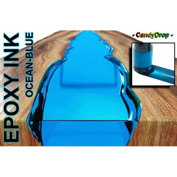 Encre à base dalcool, teinte transparente OCEAN BLUE CandyDrop